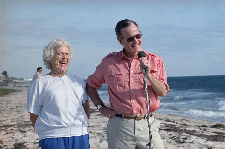 1988: Bushes vacation