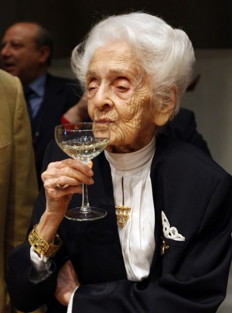 Italian scientist, turning 100, still works  