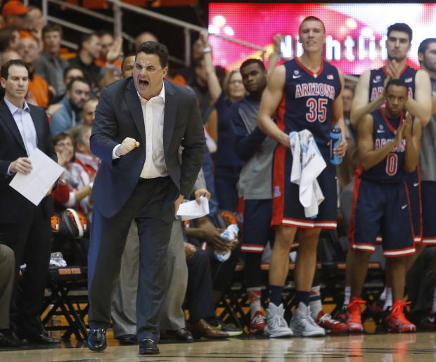 No. 7 Arizona Wildcats vs. Oregon State Beavers men's college basketball