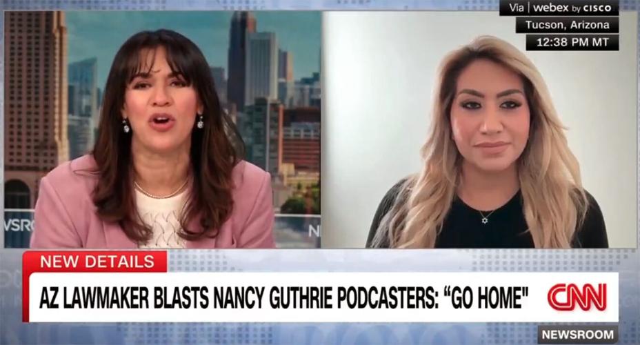 Tucson lawmaker goes on CNN to slam Nancy Guthrie news coverage