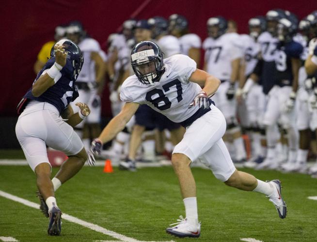 Arizona Wildcats practice in Tempe