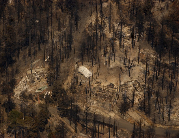 The Aspen Fire in 2003