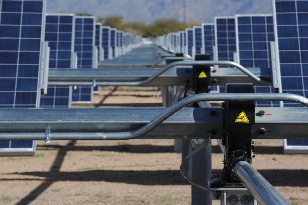 16.4 MW solar array at D-M