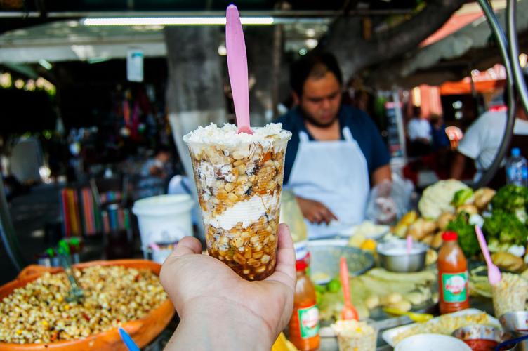 Elotes en Tlaquepaque