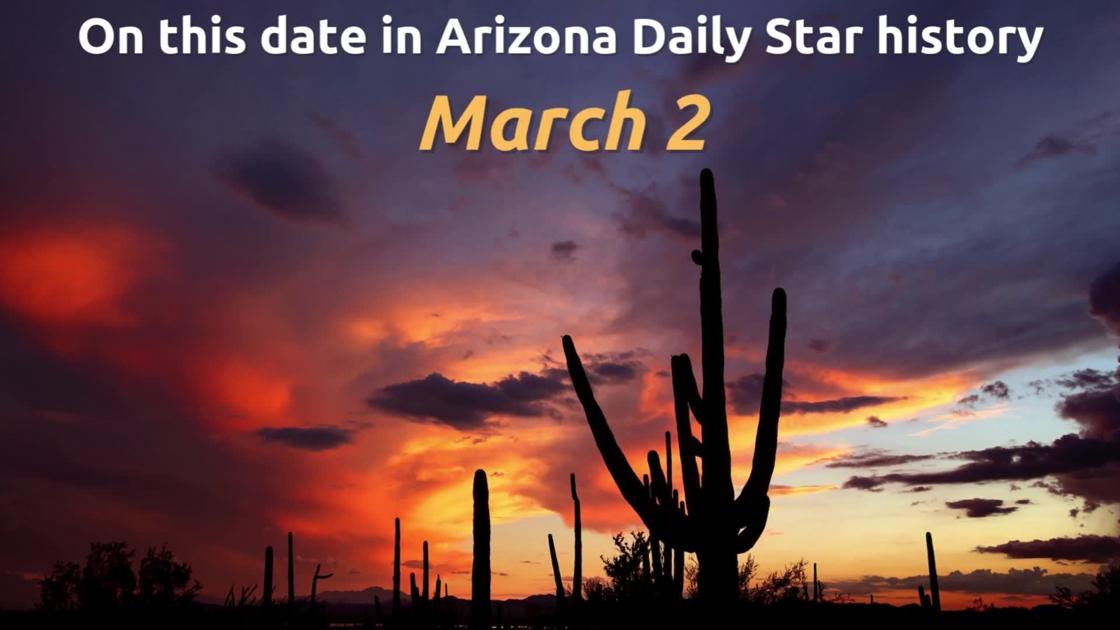 Arizona Daily Star on this date: March 2