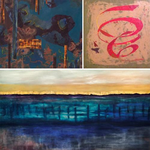 Art Reception Day Dreams with work by Harvey, Novelli and Scadron