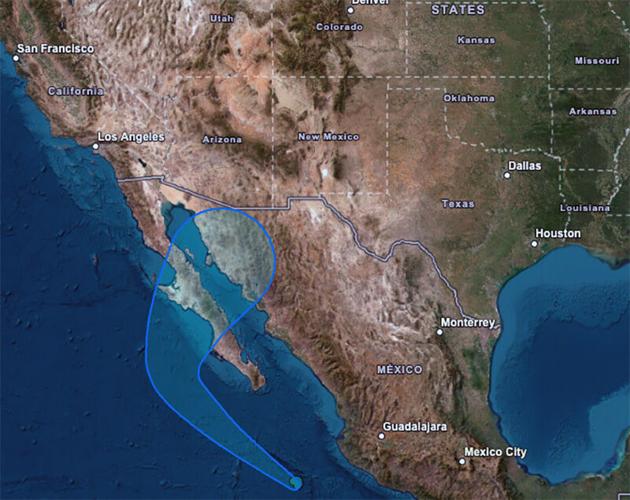 Rain in Tucson later this week? Maybe