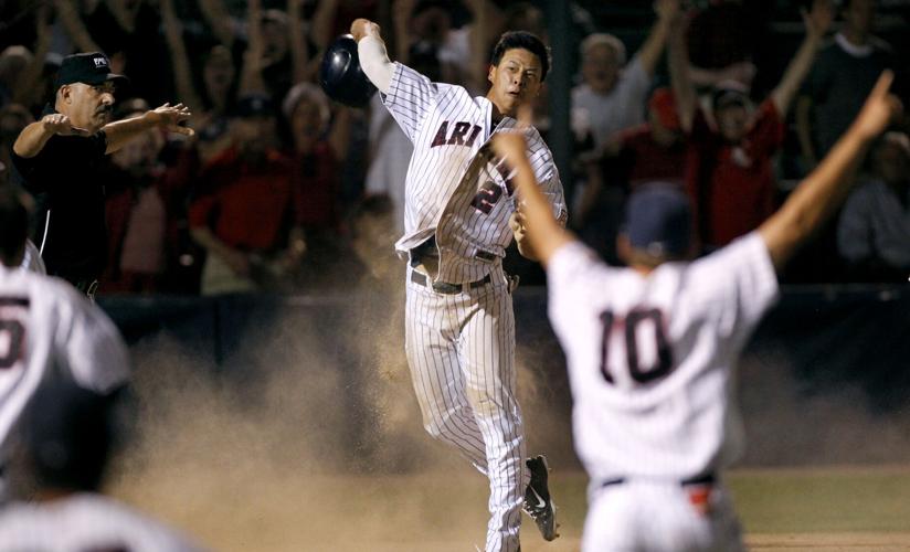 Robert Refsnyder, Arizona baseball, 2012