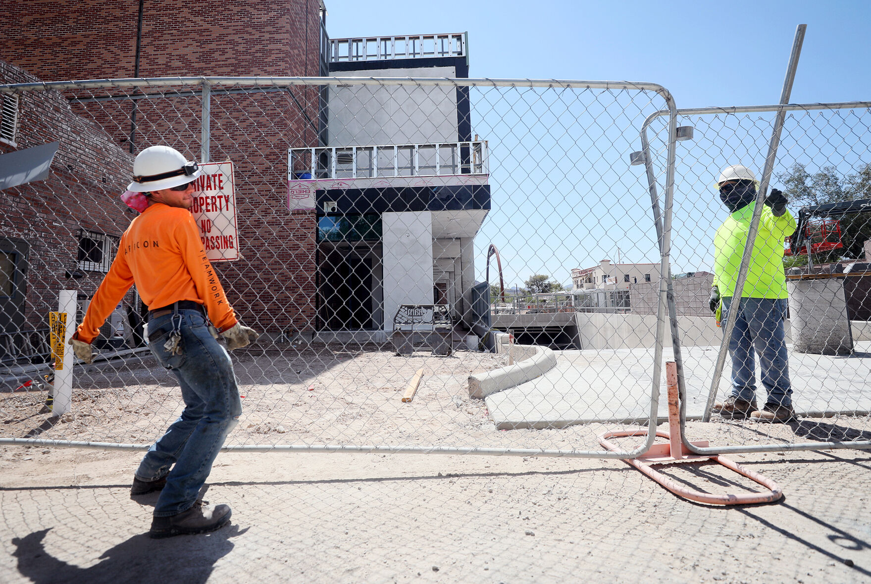 Hot weather in Tucson