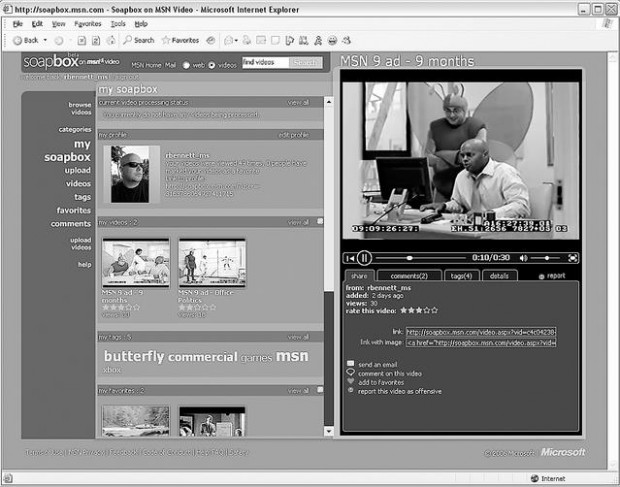 Microsoft climbs into Net video pool  