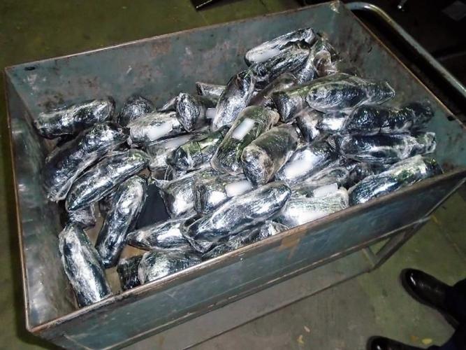 Officer seize 79 pounds of drugs