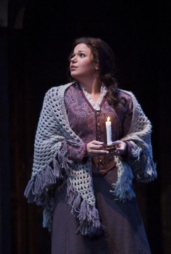 A dying, tragic figure infused with new life   