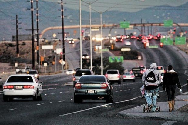 Ah! Valencia traffic relief at last  
