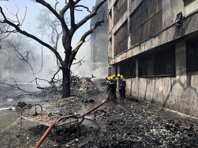 APTOPIX India Plane Crash