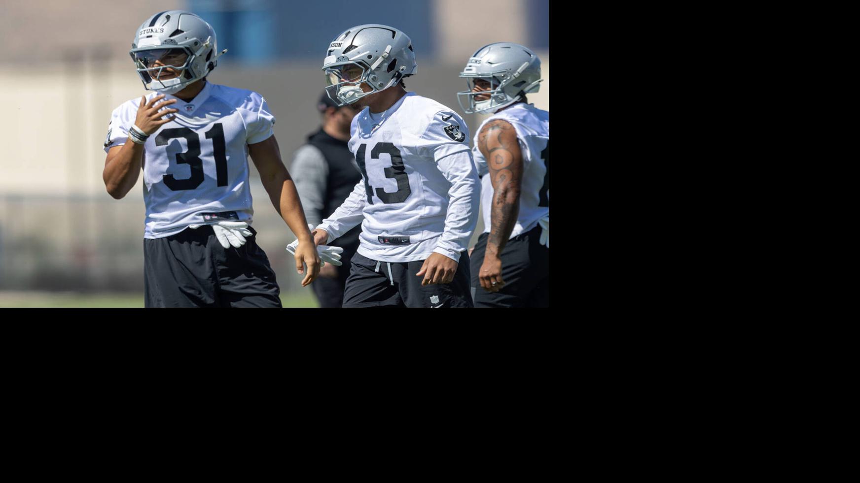 Dad’s book offers life lessons for Raiders’ Treydan Stukes