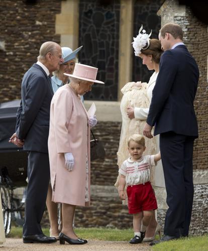 Britain Royals Christening