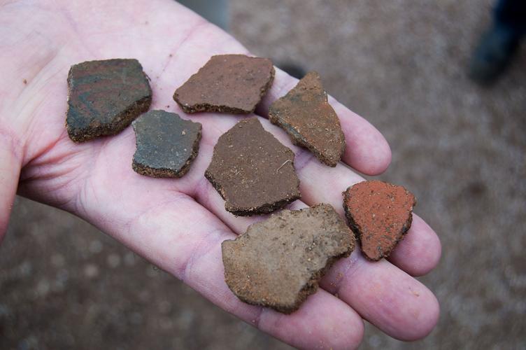 Los Morteros pot sherds