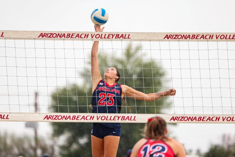 Arizona beach volleyball Red-Blue scrimmage | Feb. 13, 2026