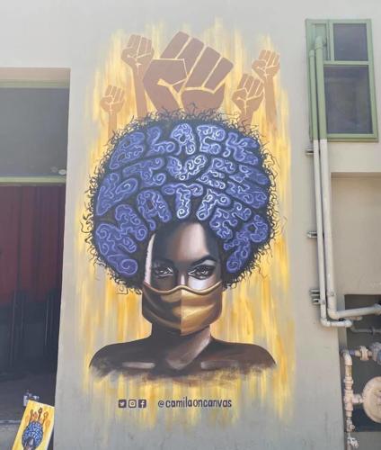 Camila Ibarra mural