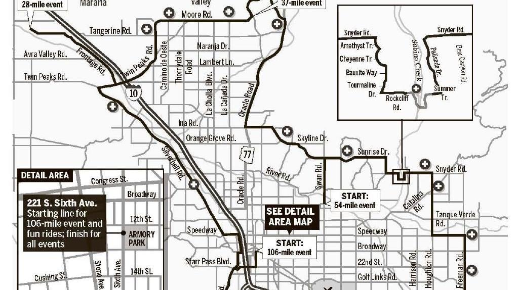 What Time Does Tour De Tucson Start 2025