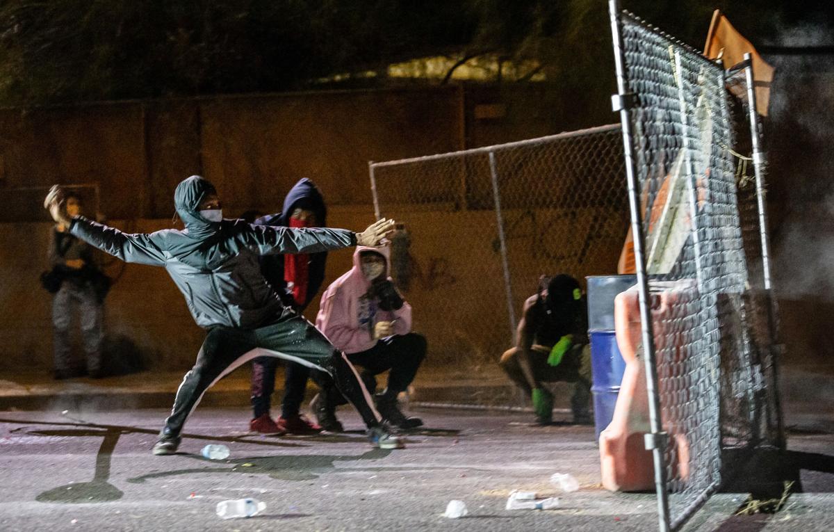 Second day of protests in Tucson