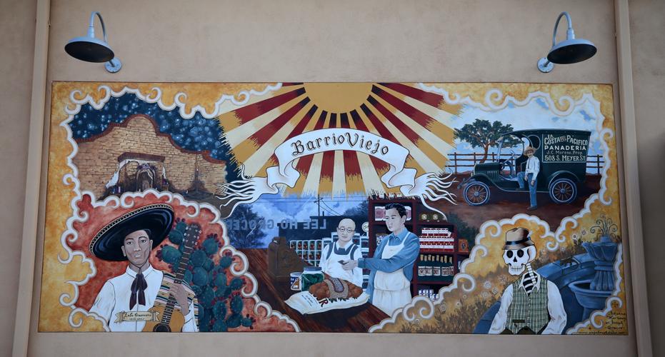 Johanna Martinez mural, Barrio Viejo