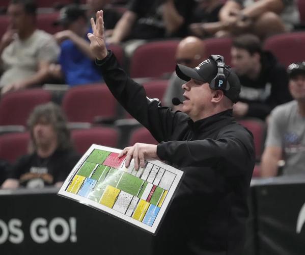 Arizona Rattlers head coach Kevin Guy