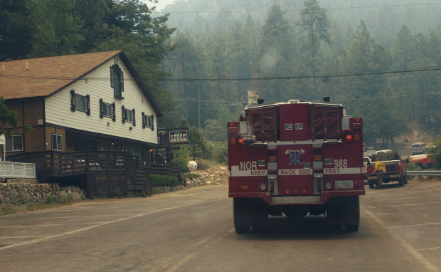 The Aspen Fire in 2003