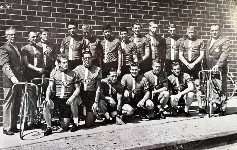 Mike Allen with Olympic Team (Tokyo, 1964).jpg