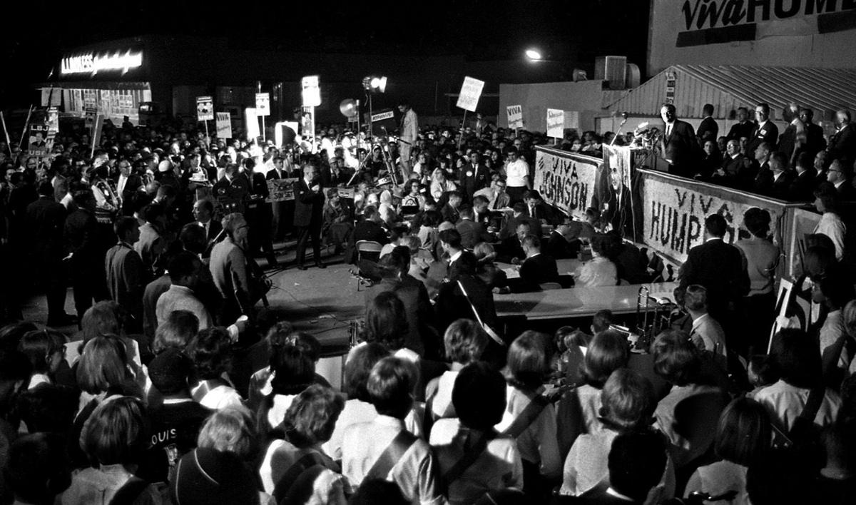 1964 Presidential campaign visits