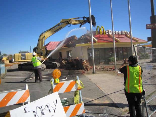 Nogales McDonald's, a staple stop for border visitors, is demolished   