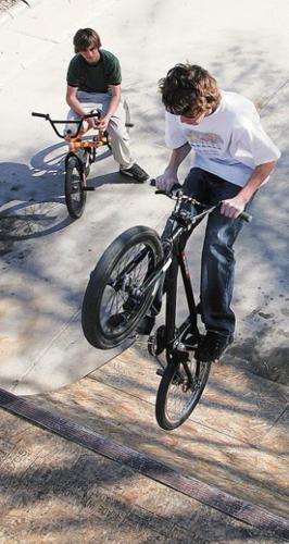 Bike-jump park looks doubtful  