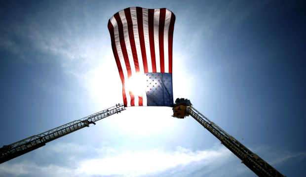 Funeral for firefighter William Warneke