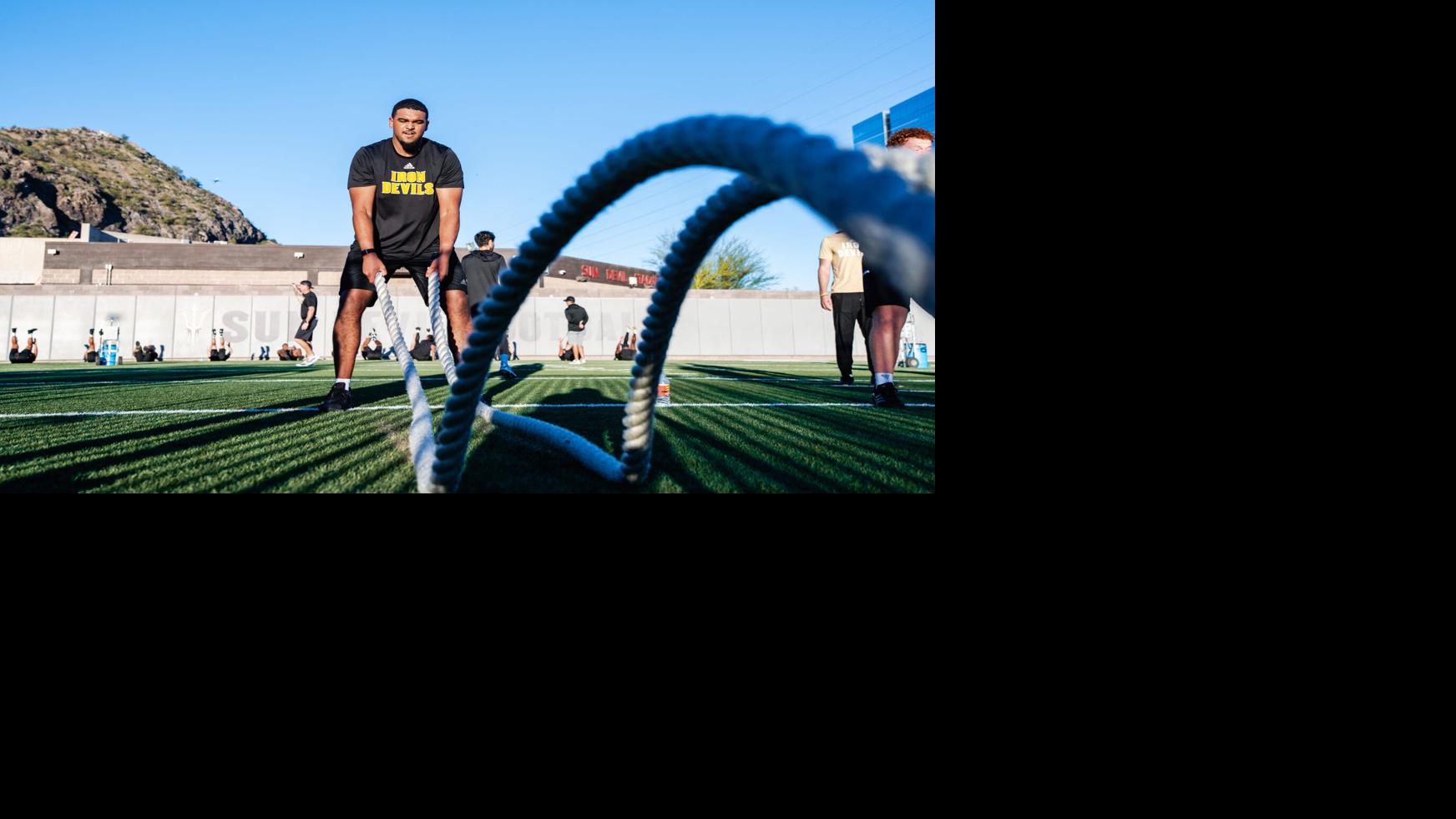 After a stroke at 20, ASU offensive lineman is back chasing his football dream