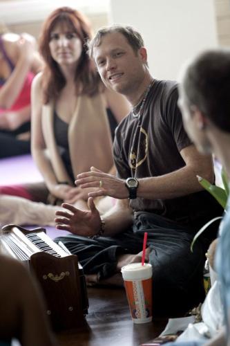 Poster perfect: acclaimed yogi   