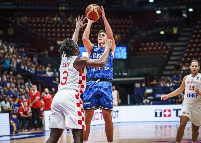 Kerr Kriisa shooting vs Croatia