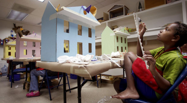 Young craftsmen, model homes    