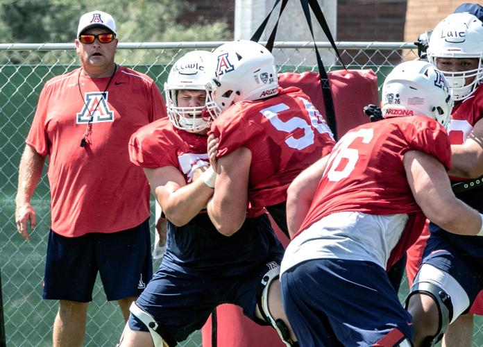 UA football practice