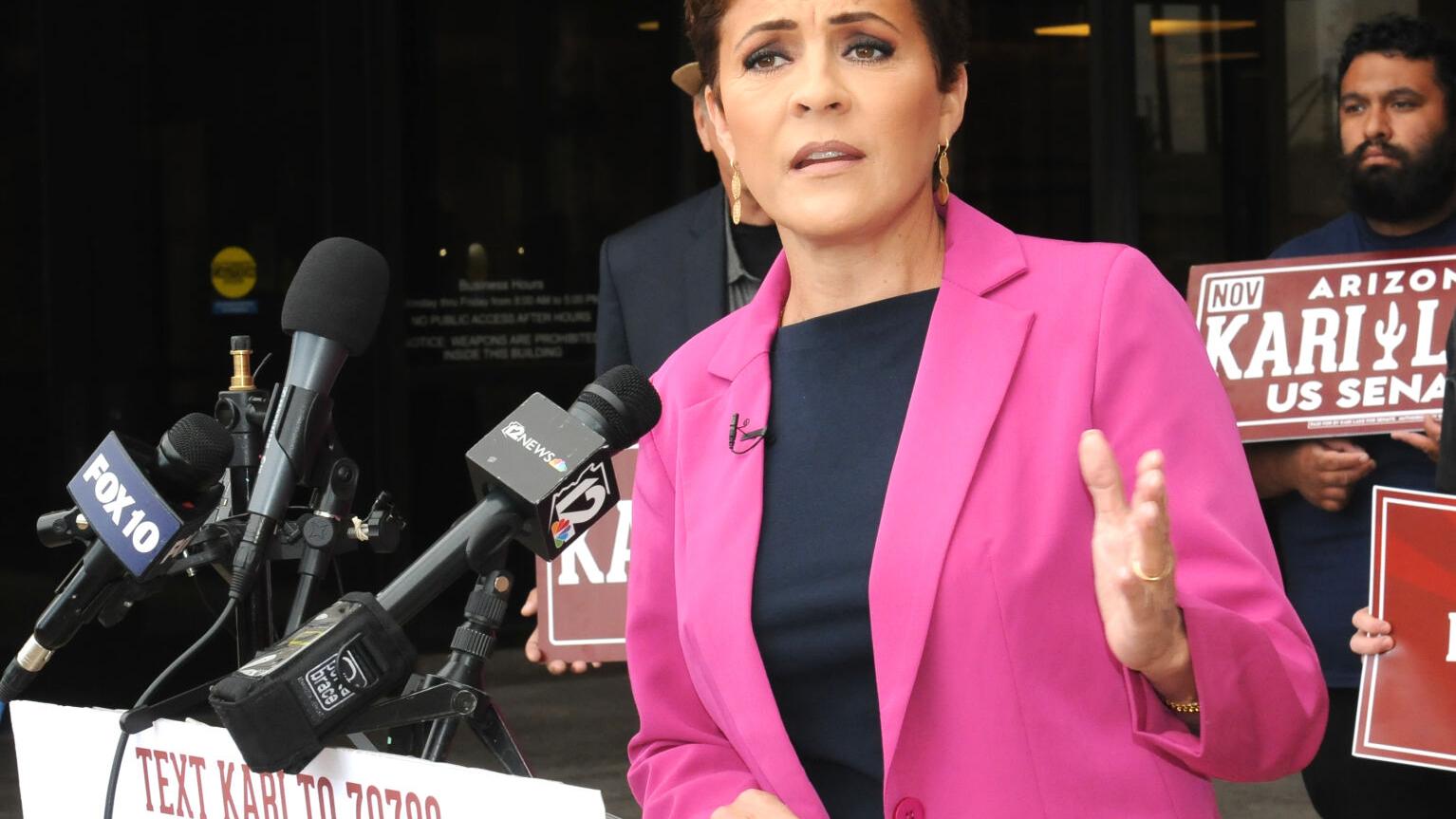 Kari Lake fights liability for defaming election official - Vimarsana News