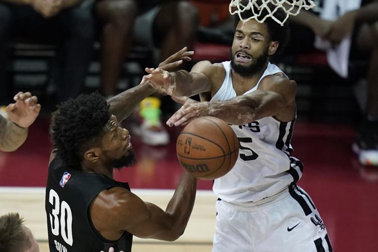 Nets Spurs Basketball