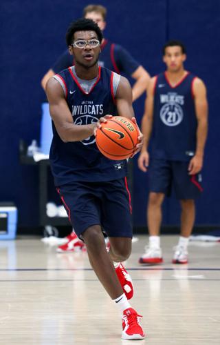 Arizona mens basketball practice
