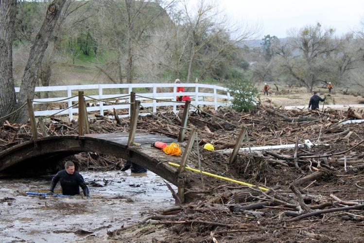 California Storms Missing Boy
