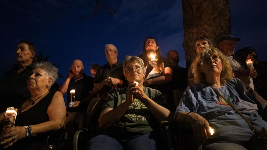 Vigil for Capara, Siqueiros draws hundreds to Tucson park