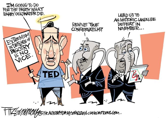 Daily Fitz Cartoon: Cruz