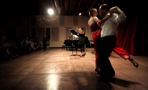 Summer concert series heats up with tango show    