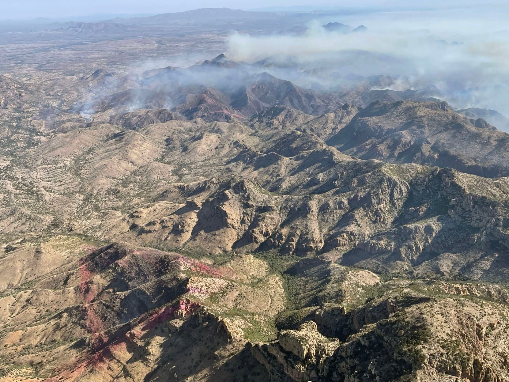 Wildfire near Nogales grows to about 8 500 acres