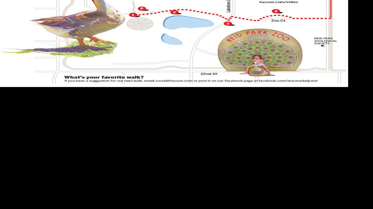 Reid Park map