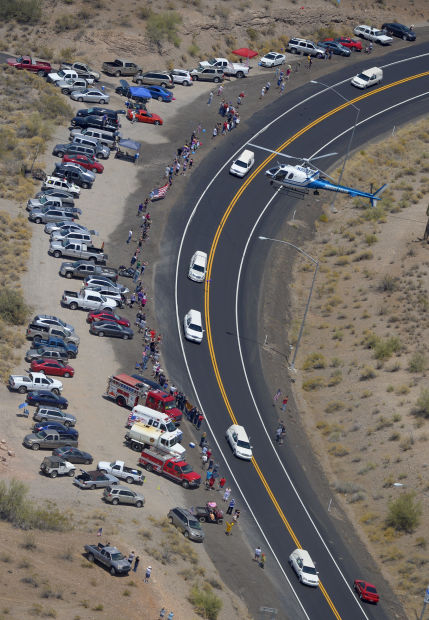 Prescott firefighters begin final journey