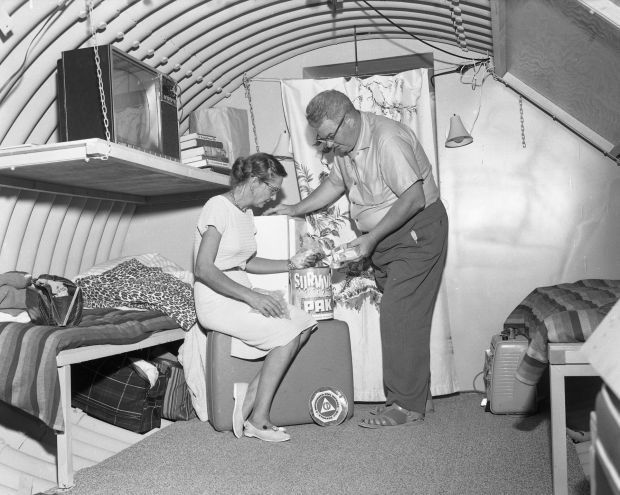 A Real Digger Upper Tucson Man Finds Bomb Shelter In Backyard