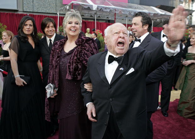 Mickey Rooney, wife Jan Chamberlin